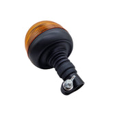 LED Rundumleuchte Orange 8 x 3W LEDs mit Flexihalterung Ansicht unten